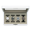 Sonny Custom Wholesale 4 Slots White Wooden Watch Storage Box for Men