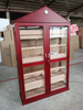 Sonny Custom High End 4000 CT Double Door Large Mahogany Wood Cigar Humidor Display Cabinet