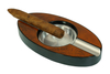 Burl Wood Painting Low MOQ Ellipse Oval Ashtray in Stock