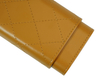 Sonny Premium 3- Finger Brown Split Leather Travel Cigar Case - Cigar Accessories - Cigar Humidor with Diamond Stitching