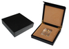 Sonny PU Leather Black Perfume Box Packaging Ramadan Festival Gift Sample Order
