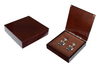 Sonny Dark Brown Wooden Perfume Case Luxurious Gift Box - 30/57/100ml - Made in China