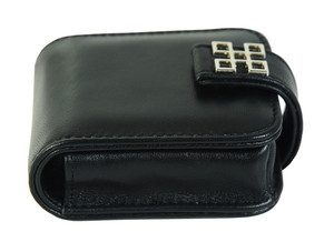 Sonny High End Lambskin Real Leather Lipstick Case Holder Mini Portable Travel Cosmetic Make Up Bag for 3 Lip Rouge