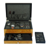 Luxury Watch Jewelry Storage Box Burl Wood Organizer Tray for Watch Cufflinks Ring