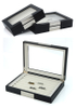 Sonny 36 Pairs Cufflinks Packaging Box Black Cufflink Wooden Box Custom Logo