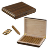Sonny Wholesale 10 CT Small High Gloss Walnut Wooden Cigar Humidor Box