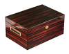 100 CT Luxury High Gloss Ebony Cedar Wood Custom Made Retail Cigar Cabinet Humidor