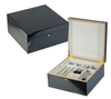 Popular High End Black Wooden Cufflink/Jewelry/Necklace/Accessories Storage Box for Women Girls