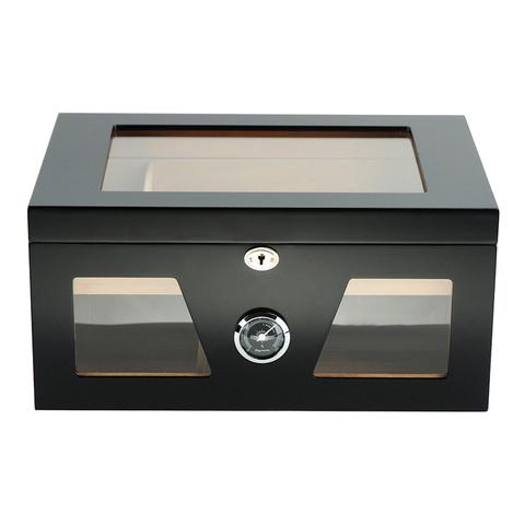 High Quality Luxury Custom Wood Cigar Humidor Cabinet Cigar Case Accessories