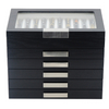 Large Capacity 60 Slots Wooden Pen Box for Pen Collector