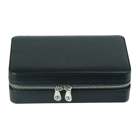 Personalized Accessorized Traveler Portable Cigar Humidor Case