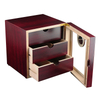 Sonny Square Wooden Cabinet Humidor 3 Drawers Cigar Box for 75CT Cigars Custom Logo