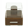 Sonny Luxury Brown Leather 1 2 3 4 5 Watch Display Case Holder Organizer Mens Watch Box