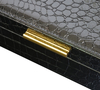 Sonny Custom Wholesale Luxury 10 Slots Crocodile Pattern Leather Watch Box for Men