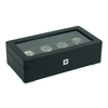 Sonny Custom Bespoke 4 Slots Black Wood Watch Box Case for Men