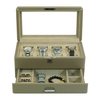 Sonny Custom Wholesale Luxury 4 Slots Wooden Watch Box with Valet Drawer