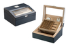 Top Sales Fashionable Large Wooden Cigar Humidors Desktop Cigar Case