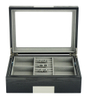 Sonny Custom Luxury Wood Ring Jewelry Storage Case High Quality Wooden Cufflinks Box