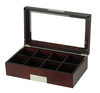 Sonny Wooden Tea Box 8 Compartments Cherry OAK Grain Veneer Tea Organizer Packaging Box