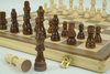 Sonny High End Walnut Wood Folding Chess Set Box for Children for Entertainment