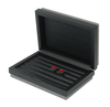 Sonny New Custom Design Luxury Cufflink Orgnizer Box with PU Leather Lining for Business Men