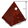 Sonny Exquisite Pyramid Type Storage Display And Decorate Cigar Humidor Cabinet For Collectors