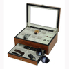 Sonny Hot Selling Luxury Custom Logo Matte finish Rectangle Wooden watch Box for Jewelry and Watch Collection