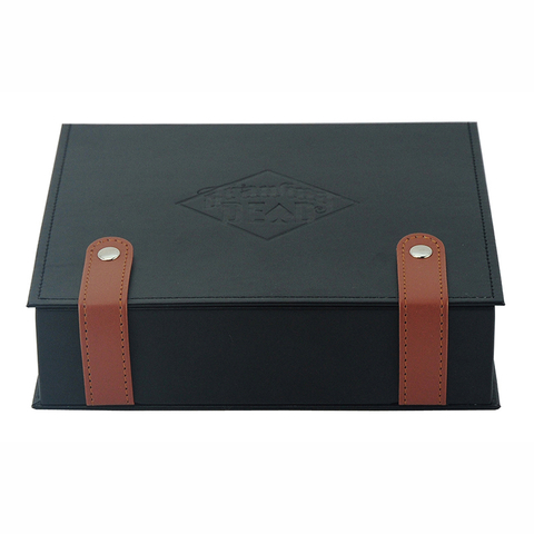 Sonny Promotion Gift 100 Pcs Leather Poker Chip Set