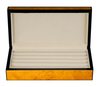 Sonny Latest Custom Design Mapa Color Wooden 16 Pairs Cufflink Box with Velvet Lining Best Gft for Men 