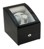 Sonny Black Ebony 5 Slots High Glossy Wooden Watch Winder Display Box for Automatic Watches