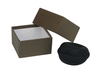 Sonny Convenient To Carry 1 Slot Black Real Leather Travel Watch Case With Pillow And Zipper