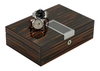  Sonny New 8 wristwatches box Wooden Lockable Watch Case, Ebony High Gloss Finishing Box