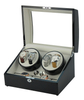 Sonny Luxury and Perfect 4+5 Wooden Watch Winder Display Box with Acrylic Window Hold Famous Brand Watches for Man 