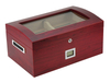 Sonny Spanish Cedar Humidor Cherry Wood Large Capacity Cigar Box with Digital Hygrometer