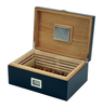 Sonny In Stock Large Storage 50 CT Spanish Wooden Humidor Ebony Cigar Box For Men