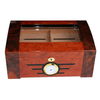 Double Color veneer Inlaid Wooden Cedar Humidor 100 CT