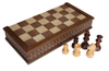Sonny Factory Direct Supply High Quality Customized Logo Wood Veneer Folding Board Wooden Chess Set Storage Box