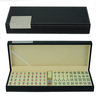 Sonny Hot Sell Customized Portable Travel Mini Chinese Mahjong Set With Brown PU Leather Box For Entertainment