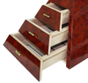 Sonny Exquisite Pyramid Type Storage Display And Decorate Cigar Humidor Cabinet For Collectors