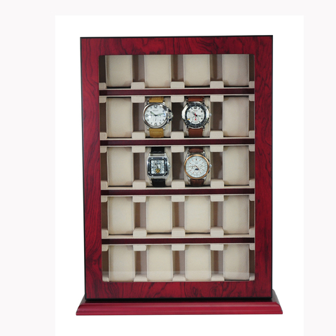 Sonny Custom Wooden Wall Stand Cabinet Display Watch Box