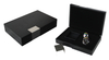 2023 Sonny Premium Black Wooden Perfume Box Packaging Case MDF