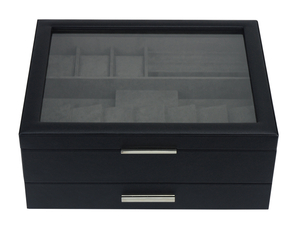Sonny 2022 New Style Multi- function Men's Gift Collection Box for Folding Pocket Knife Watches Cuff Links Pens Wallet