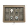 Sonny Custom Logo Luxury 8 Slots Wooden Watch Organizer Box with Drawer