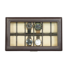 Sonny Custom Wholesale 12 Slots Brown PU Leather Watch Box for Men