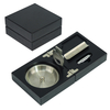 Sonny Wooden Folding Ashtray OAK Black High Quality Cigar Ashtray Custom Logo