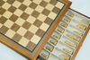 Custom Luxury Indoor 55mm Square Chessboard Wooden Chess Board Game Set with chessman