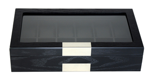 Sonny Christmas High-end Luxury 12 Slots Wooden Watch Storage Box for Display