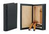 Wholesale Fashion Unique Book Shape Travel Style Cigar Box Leather Humidor