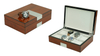 Sonny 8 Slots High Gloss Rosewood Watch Storage Box Wooden Case with Large 60 mm Wide Pillows