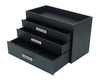 Sonny New Classic Design Custom Logo Luxury Leather Three-layer Drawer Jewelry Box